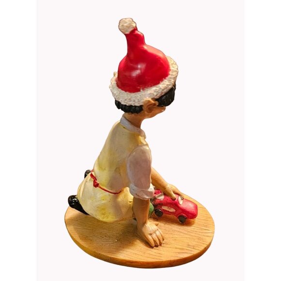 Santa’s Helper Limited Edition Christmas Figurine Car Truck Toy Maker Elf - Picture 2 of 5